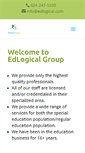 Mobile Screenshot of edlogical.com